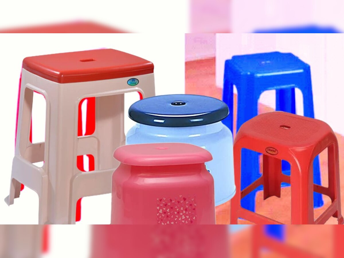 Plastic stools : तुम्हाला माहित आहे का, प्लास्टिकच्या स्टूलमध्ये का असते छिद्र? title=