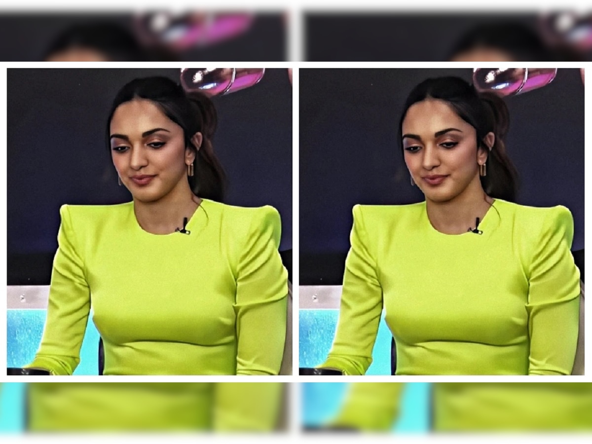 Oops Moment : Kiara Advani ला छोटा ड्रेस परिधान करणं पडलं महागात, खूर्चीवर बसताच... title=