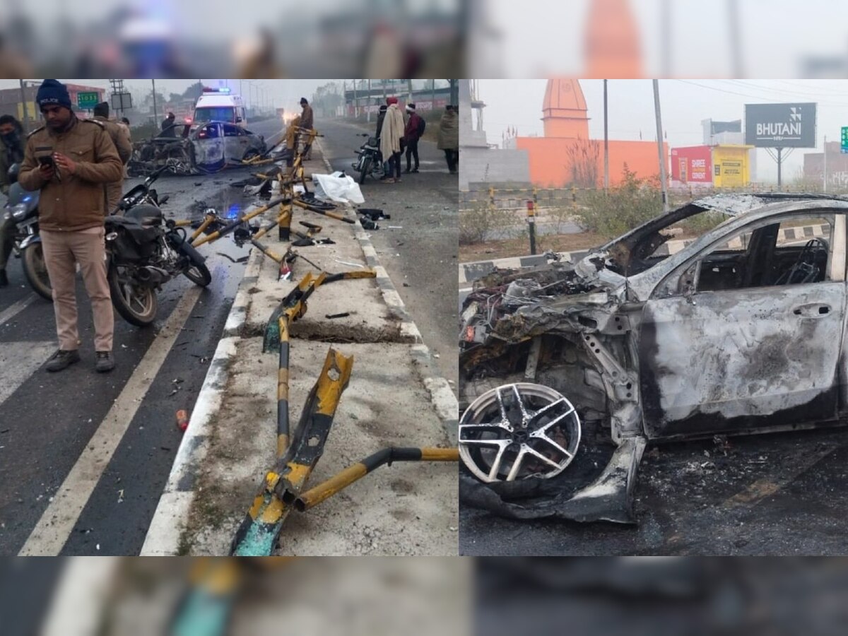 Rishabh Pant Car Accident: ऋषभ पंतच्या कारचा स्पीड ताशी 200 किमी, पाहा व्हिडिओ... title=