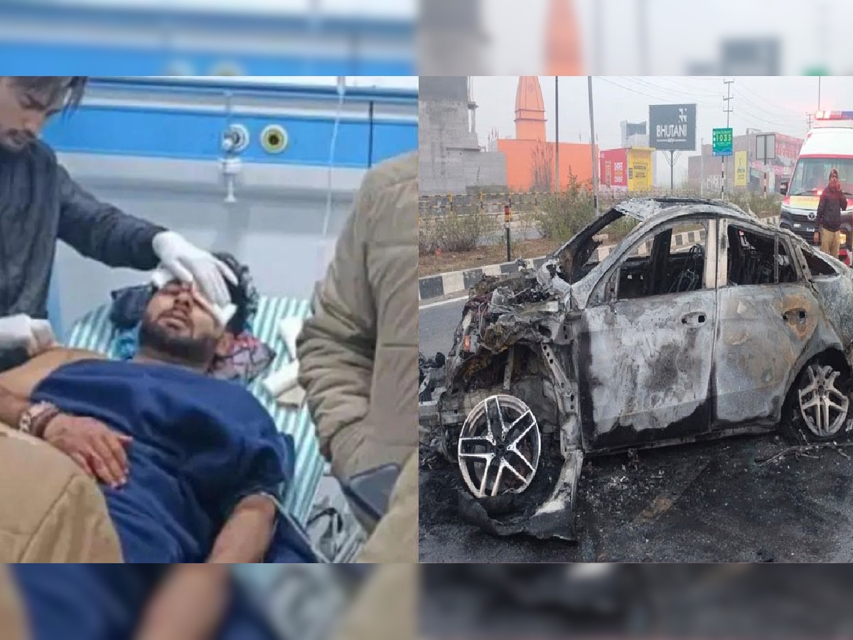 Rishabh Pant Car Accident: मला वाचवा, मी ऋषभ पंत आहे...; अपघातानंतर रक्तबंबाळ खेळाडूचा बस ड्रायव्हरने वाचवला जीव title=