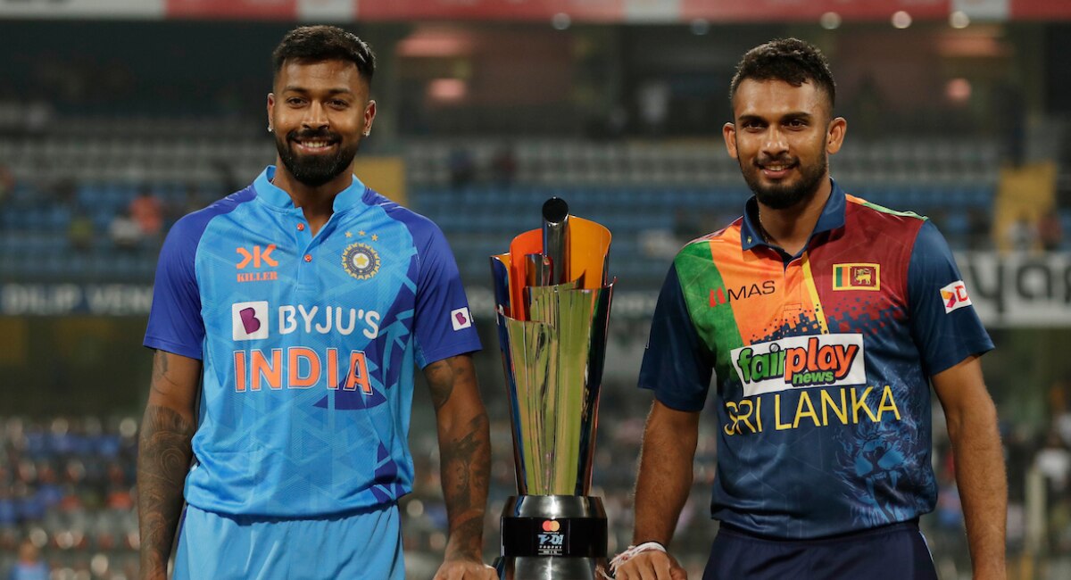 IND vs SL 1st T20 match India gave Sri Lanka a target of 163 runs