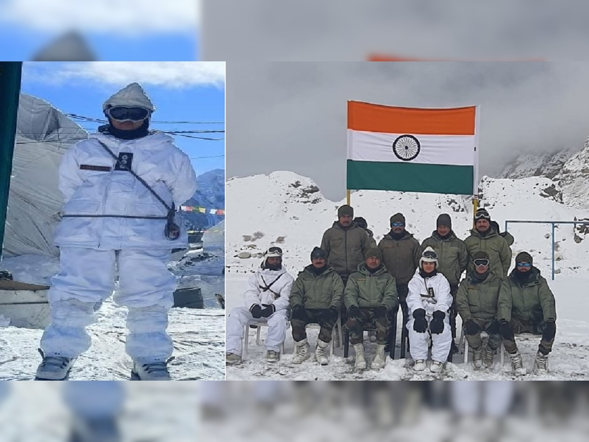 Captain Shiva Chauhan : भारतातील सर्वात डेंजर युद्धभूमी; सियाचिनमध्ये पहिल्या महिला लष्करी अधिका-याचे पोस्टिंग  title=