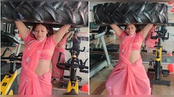 VIDEO : हम किसीसे कम नहीं! साडी नेसली म्हणून काय झालं...