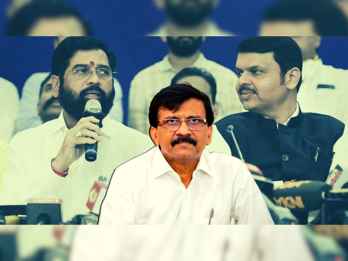 Maharastra Politics: "सरकार पाडून दाखवा, नाहीतर राजीनामा देणार का?", संजय राऊतांना ओपन चॅलेंज! title=