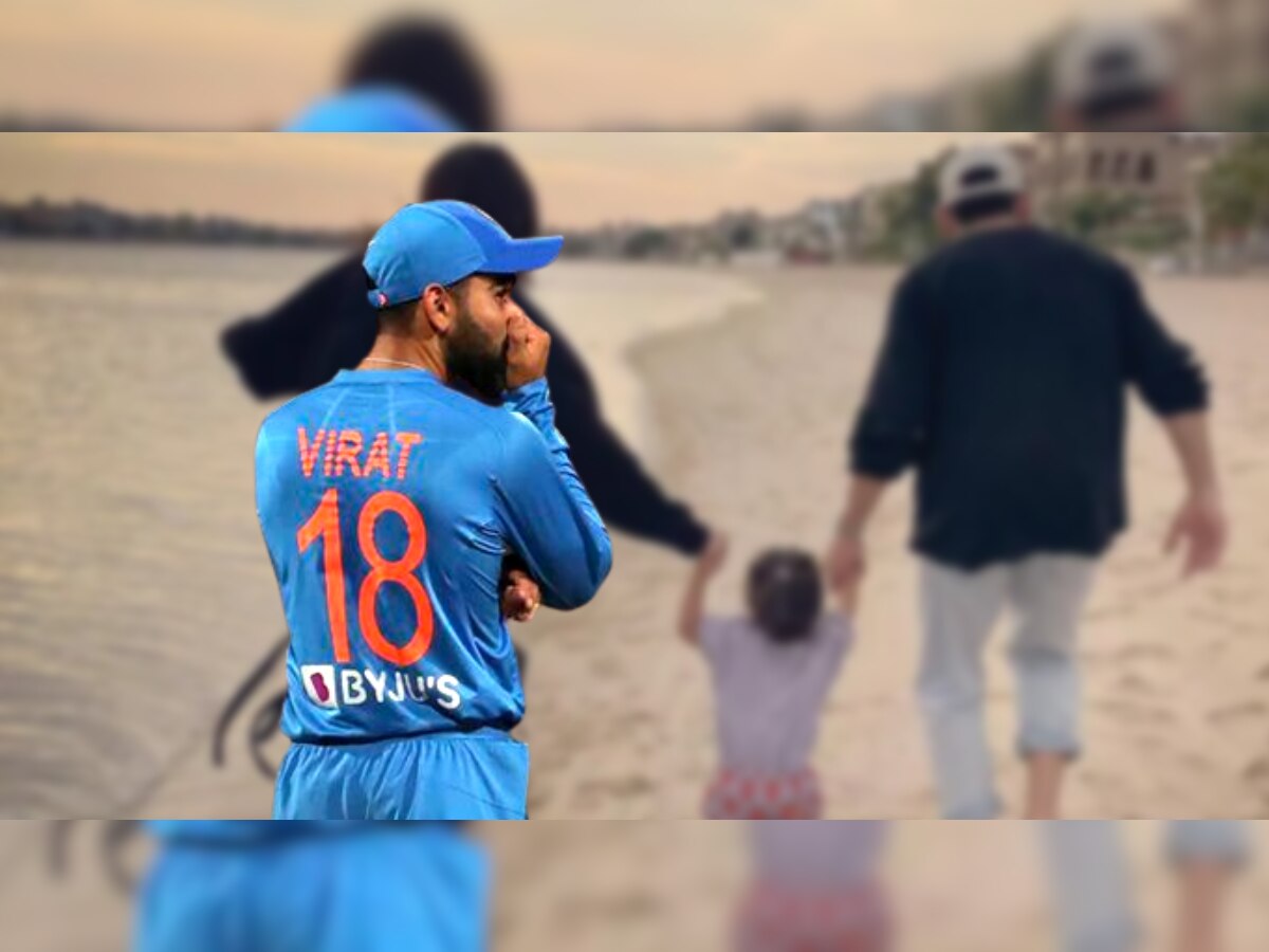 Virat Kohli : 'फक्त तुझेच आभार मानतोय....'; पत्नी- लेकीसोबतचे क्षण पाहून विराट कोहली भावूक  title=