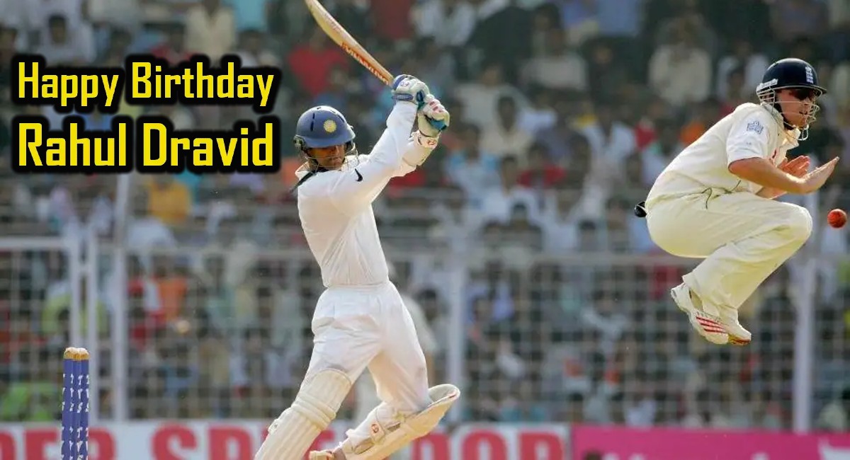 Happy Birthday Rahul Dravid As We Take A Look At Some Interesting Facts ...