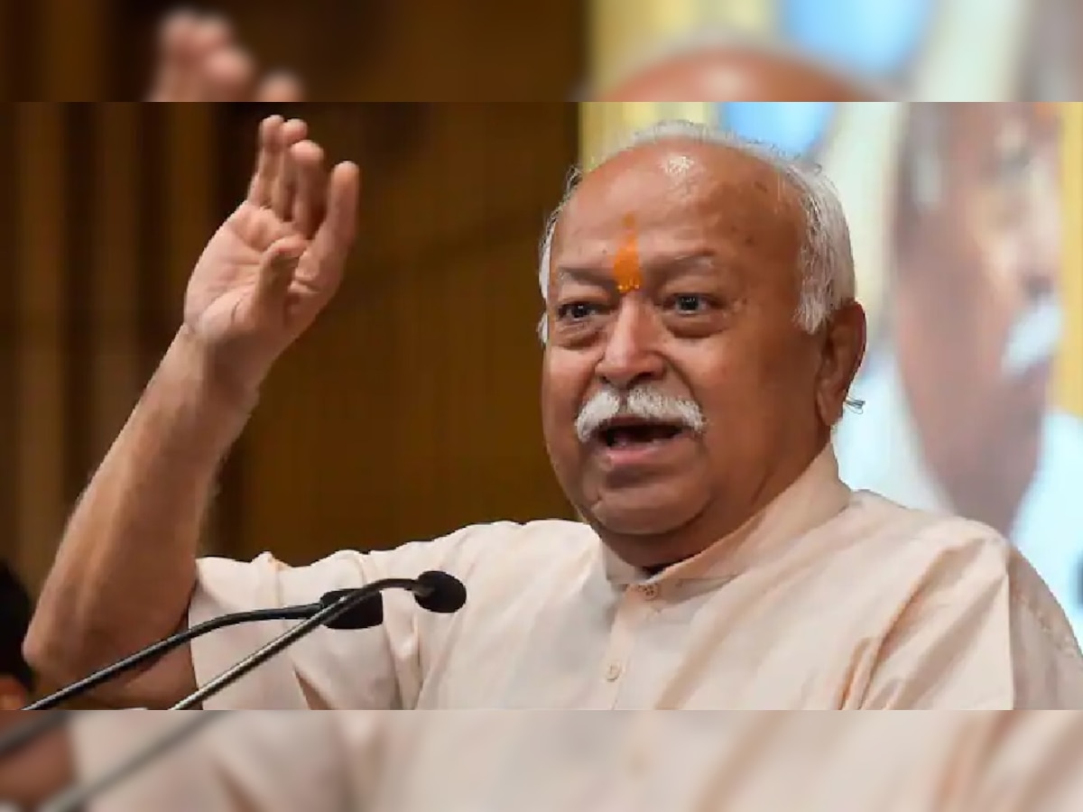 Mohan Bhagwat: भारतात मुस्लिमांना कोणताही धोका नाही, पण....मोहन भागवतांच्या वक्तव्याने खळबळ title=