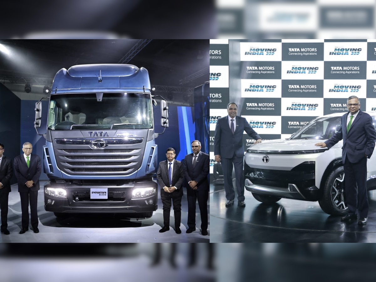 Auto Expo 2023 : लॉजीस्टिक आणि कार्गो मोबिलिटीसाठी TATA Motors ची पॅव्हेलियन title=