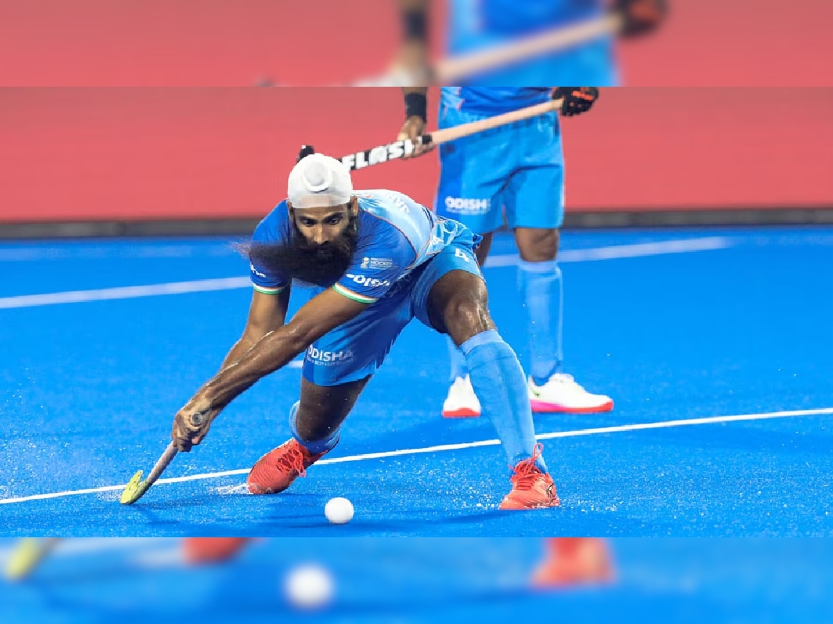 Hockey World Cup: वर्ल्डकपमध्ये टीम इंडियाची विजयी सलामी; 2-0 ने केला स्पेनचा पराभव title=