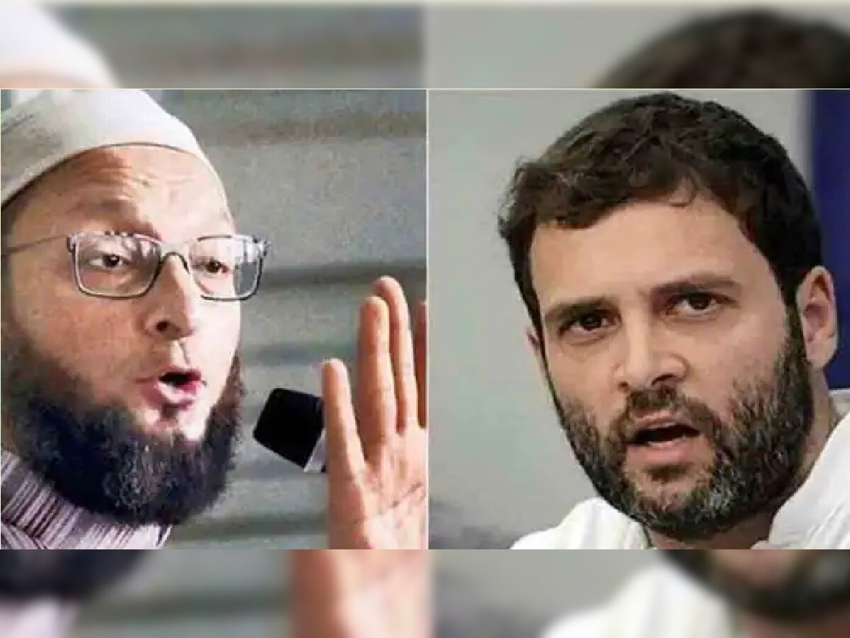 Video : तू काय जिन आहेस का? असदुद्दीन ओवेसींनी उडवली राहुल गांधी यांची खिल्ली   title=