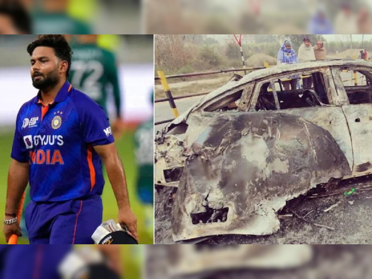 Rishabh Pant : अपघातातून सावरल्यानंतर ऋषभ पंतची पहिली प्रतिक्रिया, म्हणाला... title=