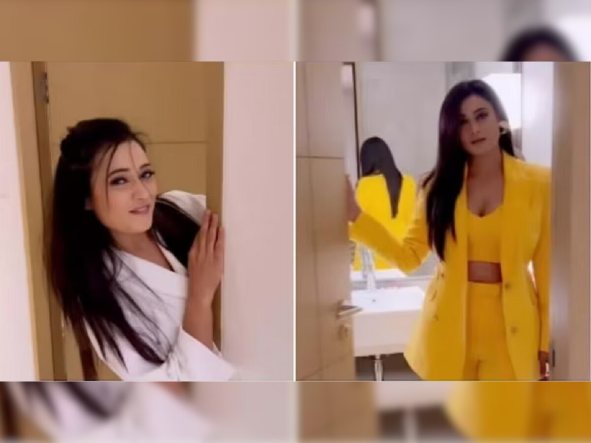 VIDEO : Shweta Tiwari चा बाथरुममधील तो क्षण कॅमेऱ्यात कैद... title=