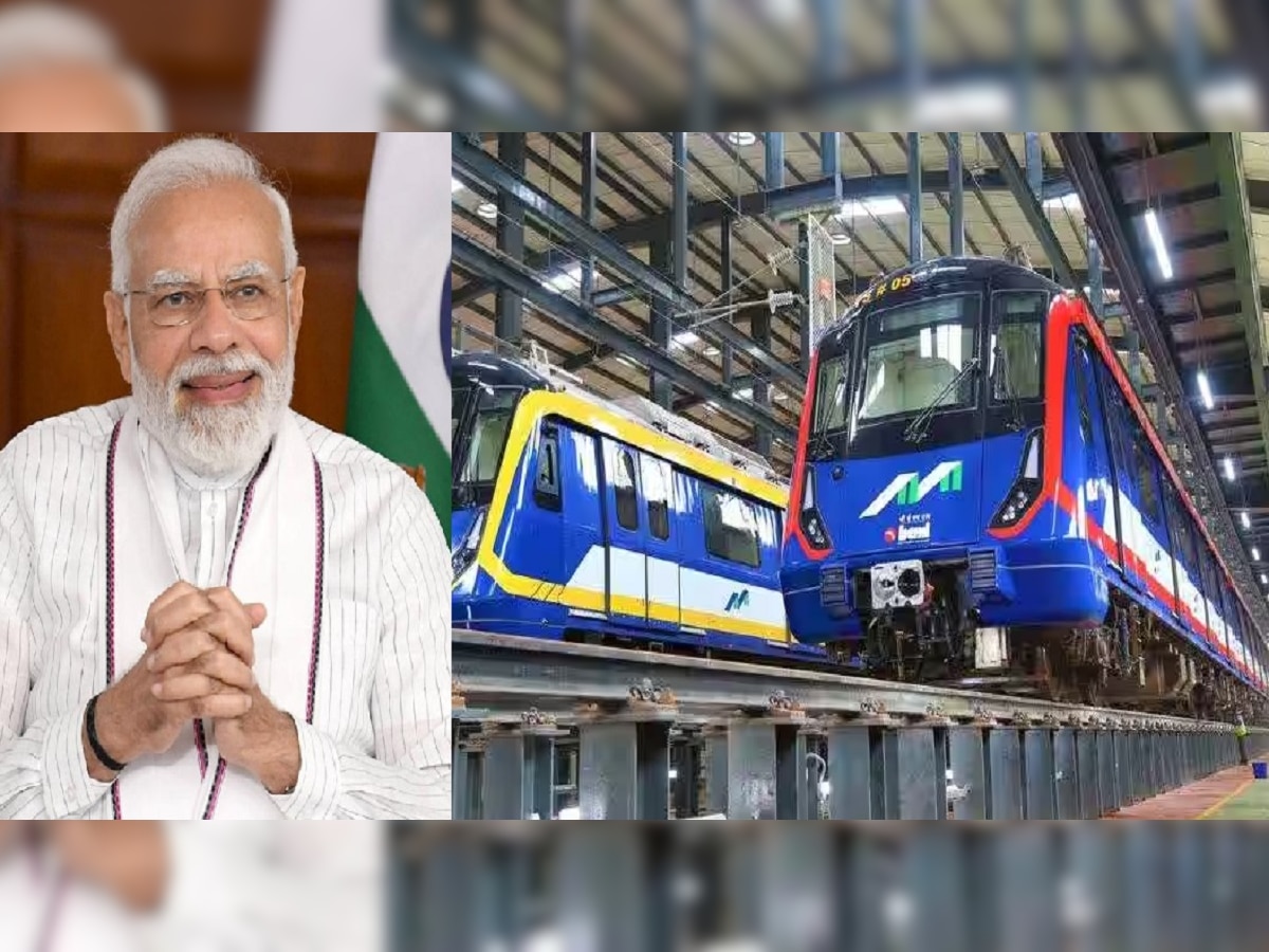 Mumbai Metro : PM मोदी मेट्रोसह मुंबईतील 'इतक्या' कोटींच्या खर्चाच्या कामांचे करणार उद्घाटन  title=