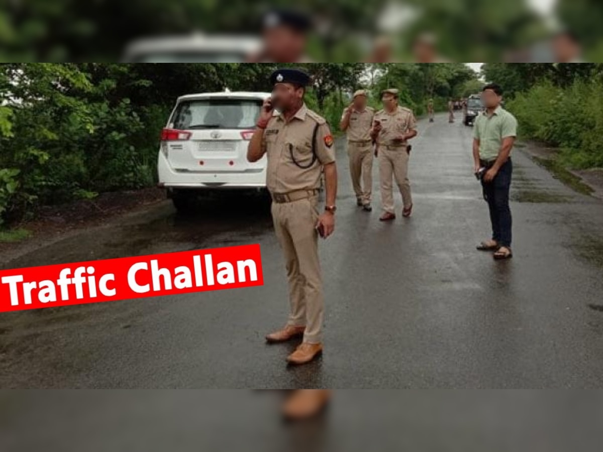 Traffic Challan: नंबर प्लेटमुळे 28 हजार 500 रुपयांचा दंड; नेमकं घडलं जाणून घ्या title=