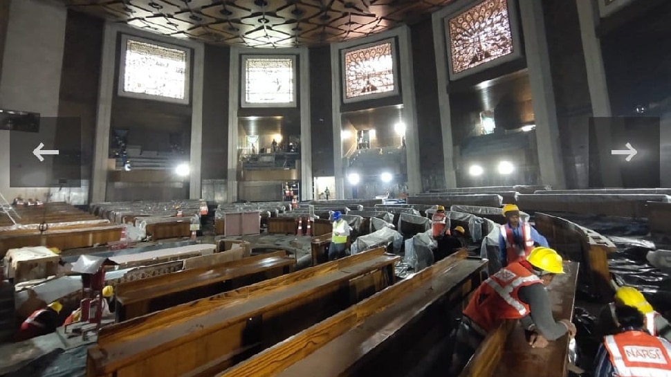 See Inside Picture of New Parliament Loksabha Hall Know Details 