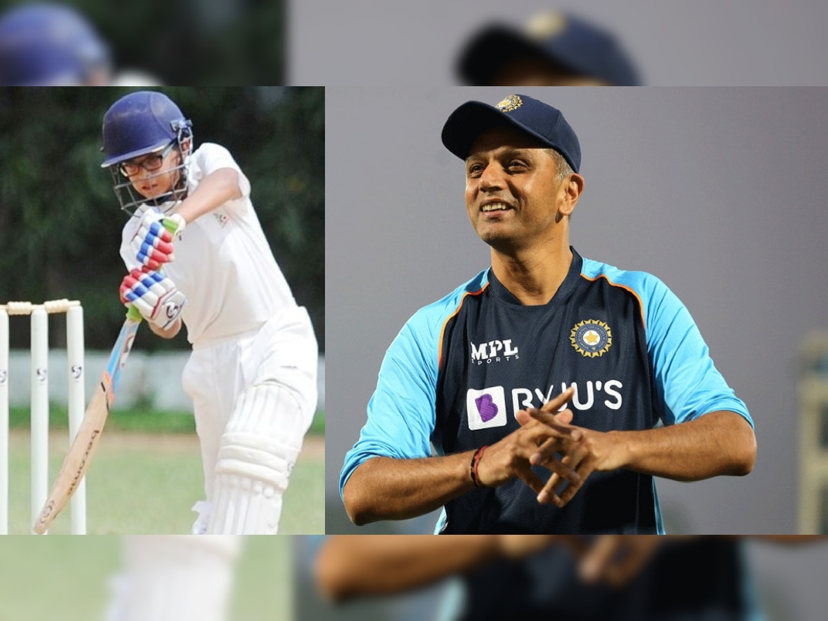 क्रिकेटच्या मैदानात आता ज्युनिअर The Wall चा दबदबा, Rahul Dravid मुलगा बनला 'या' टीमचा कर्णधार title=