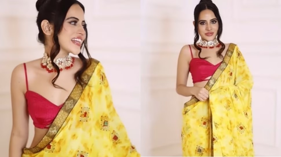  Urfi Javed, Urfi Javed put boldness, Urfi Javed cultured look, Urfi Javed stunned to see Haseena style, Urfi Javed bold look, Urfi Javed sanskari look, 