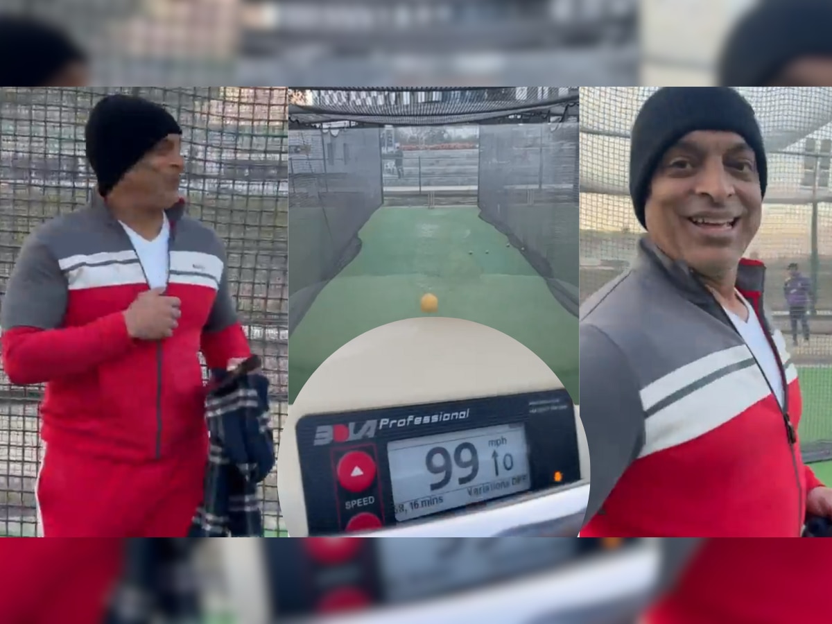 Shoaib Akhtar: 160 च्या स्पीडने बॉल टाकल्यावर काय होतं? अख्तरने शेअर केलेला Video एकदा पाहाच, अंगावर येईल काटा! title=