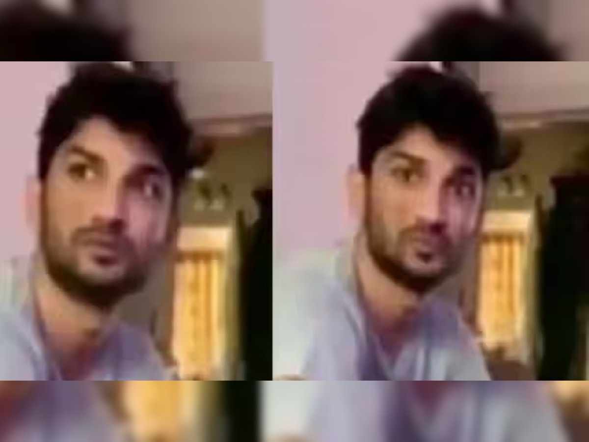 Sushant Singh Rajput Birthday: शेवटच्या दिवसात सुशांतची अशी होती अवस्था, Video आला समोर title=