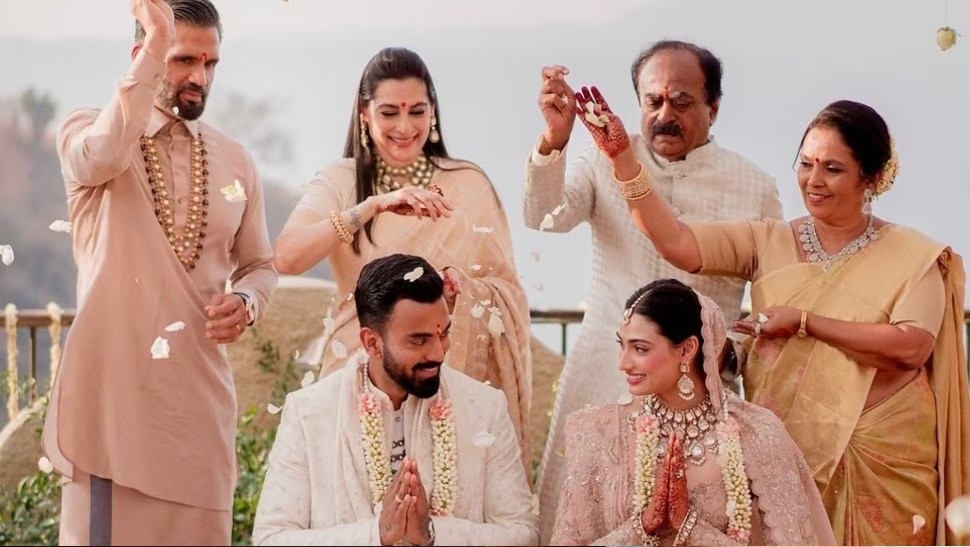 KL Rahul's wedding