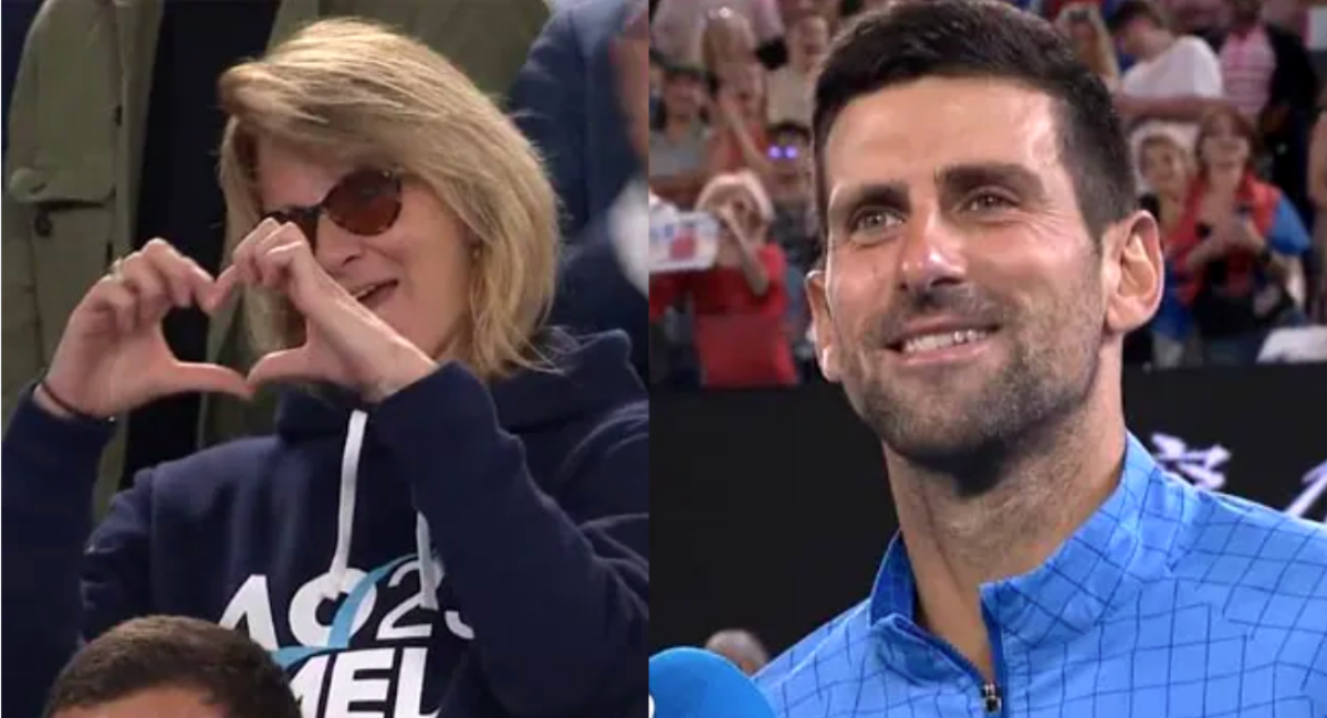 Novak Djokovic sings happy birthday to his mother after reaching Australian Open semifinal Novak Djokovic sings happy birthday to his mother after reaching Australian Open semifinal