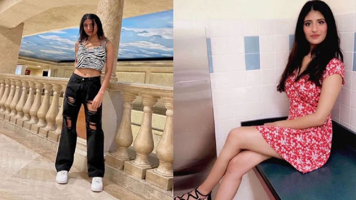 Shubman Gill Sister Shahneel Gill hot viral photos in short skirt on instagram