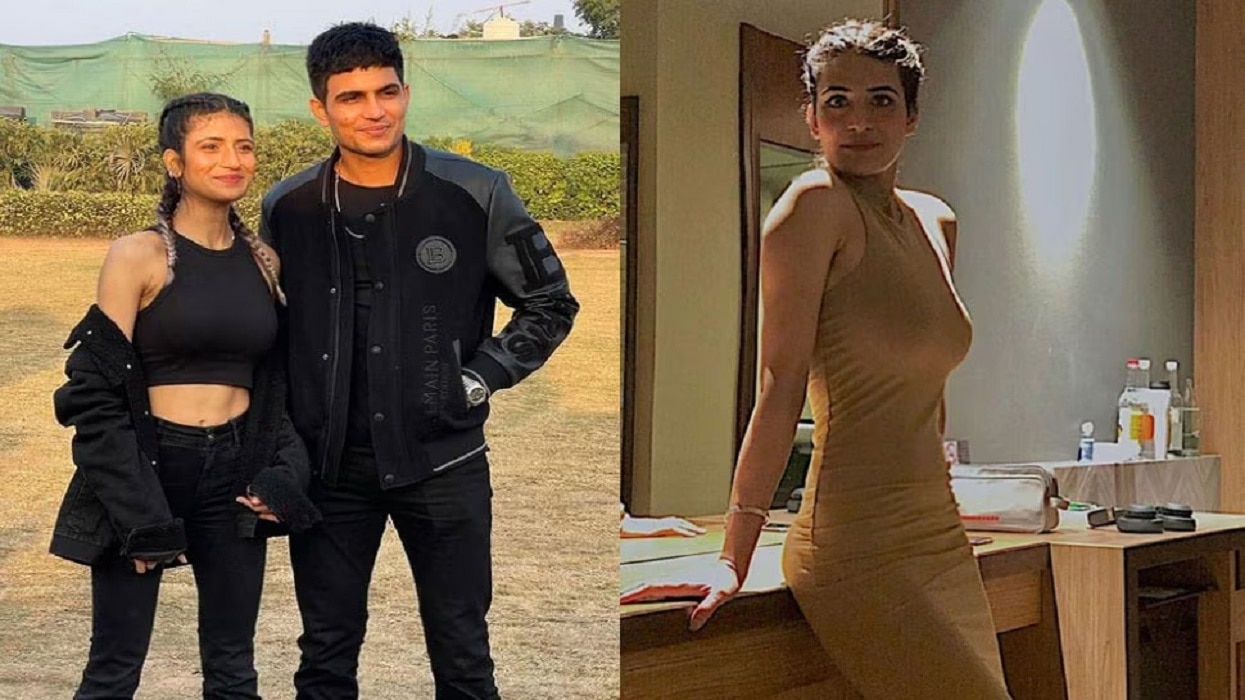 Shubman Gill Sister Shahneel Gill hot viral photos in short skirt on instagram