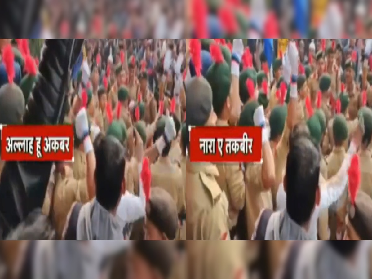 VIDEO : जय हिंद ऐवजी अल्ला हु अकबरच्या घोषणा; प्रजासत्ताक दिनी विद्यापीठात धक्कादायक प्रकार title=