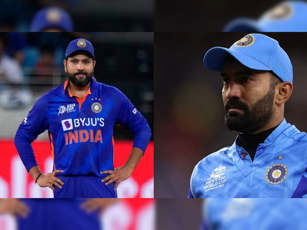 Dinesh Karthik on Rohit Sharma: 'रोहित शर्माने World Cup मध्ये चांगली कामगिरी केली नाही....', दिनेश कार्तिकचं मोठं विधान title=