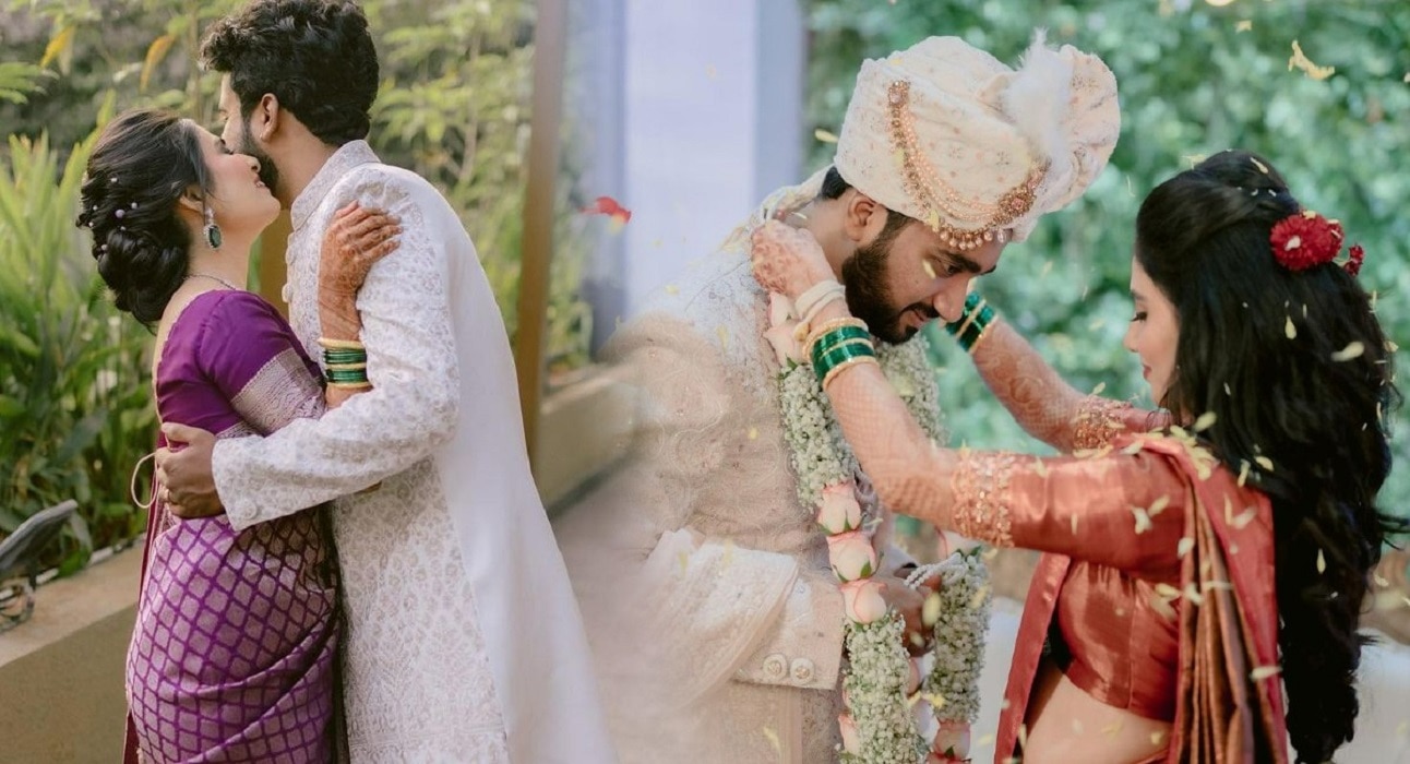 social media influencer from pune atharva sudame got married with ...