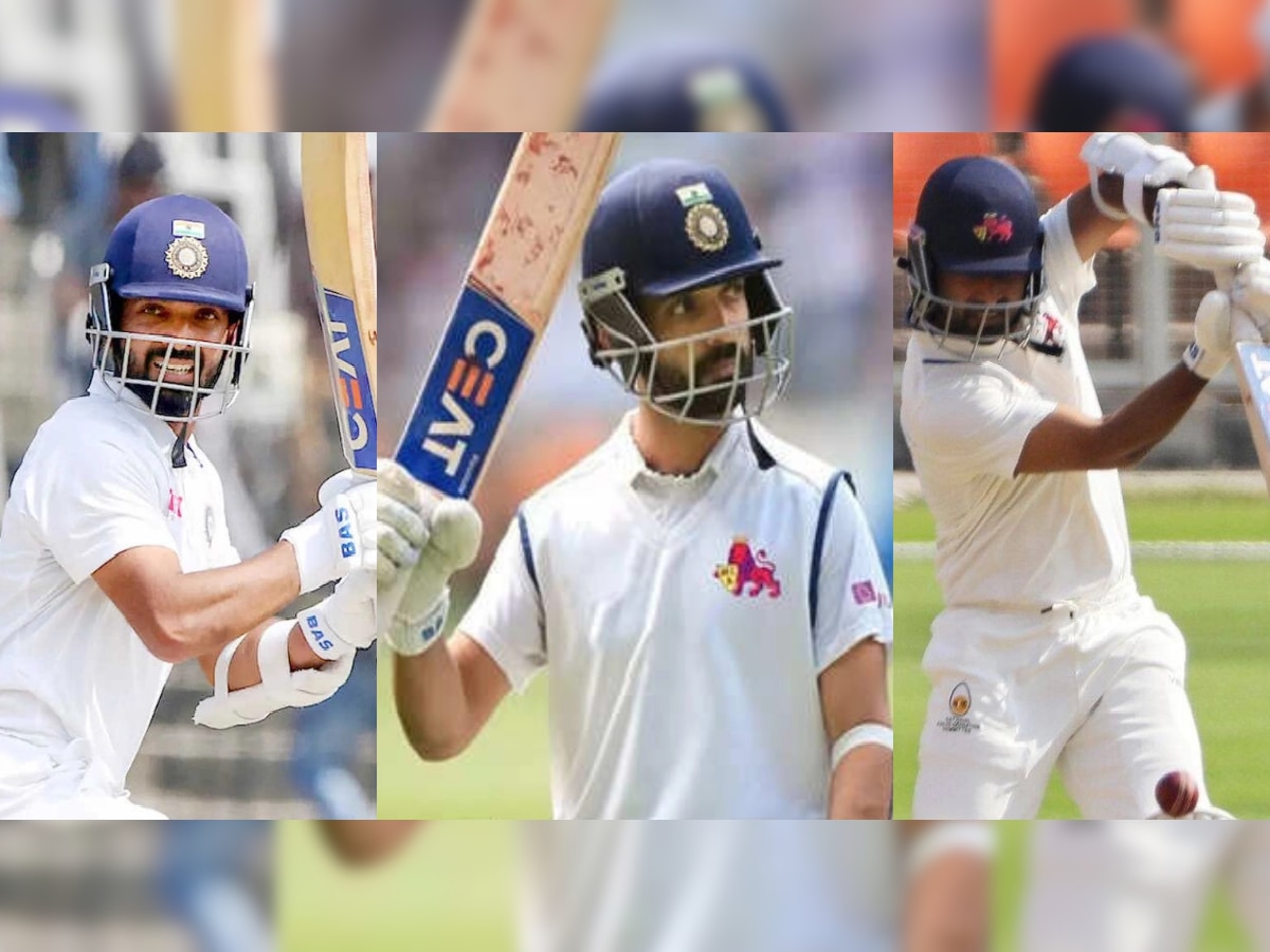 Ajinkya Rahane showed fierce form with the bat in Ranji Trophy hitting ...