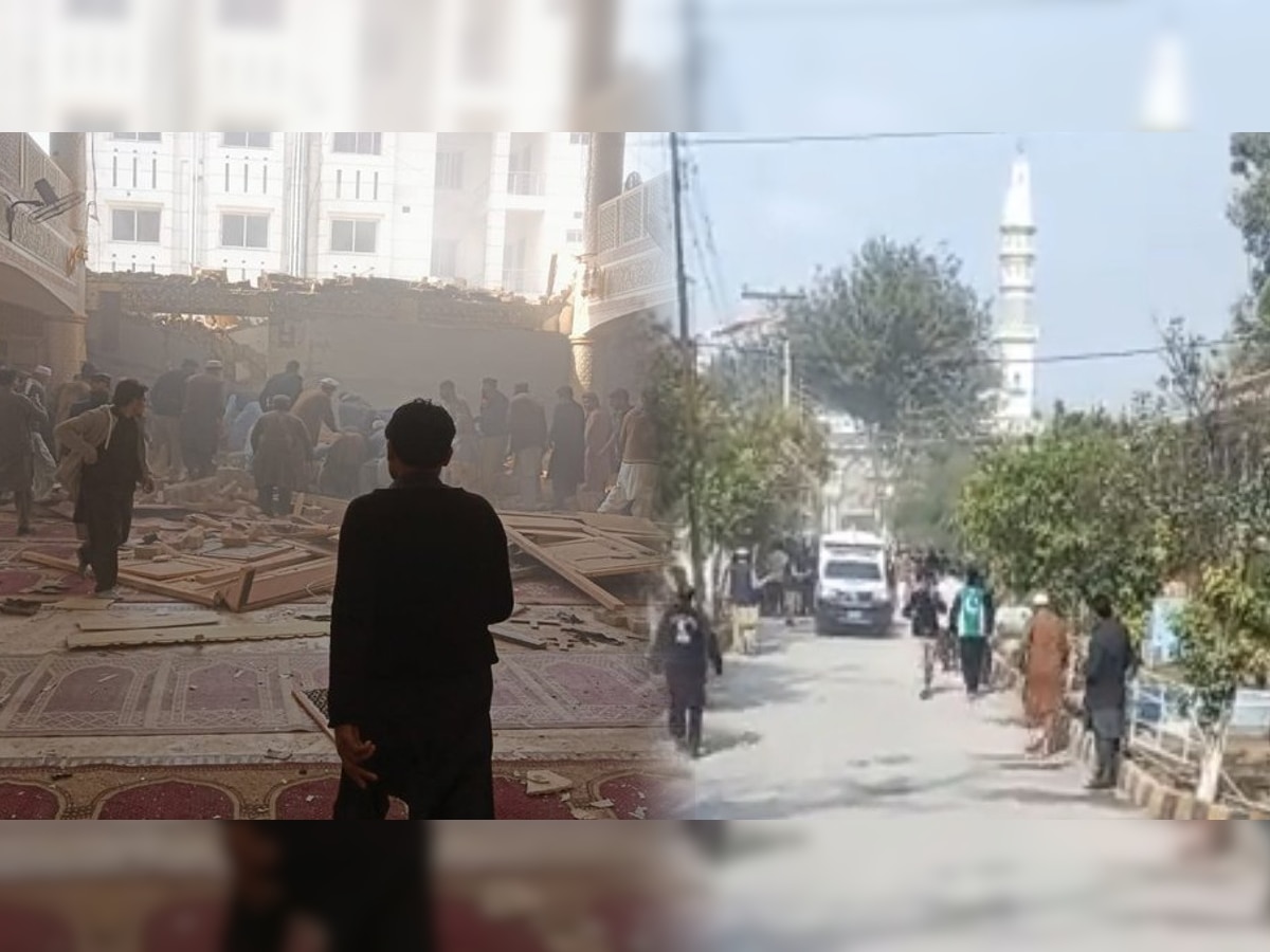 Peshawar Mosque Blast: पेशावर हादरलं! नमाझ पठणादरम्यान मशिदीत स्फोट; 28 ठार, 150 हून अधिक जखमी title=