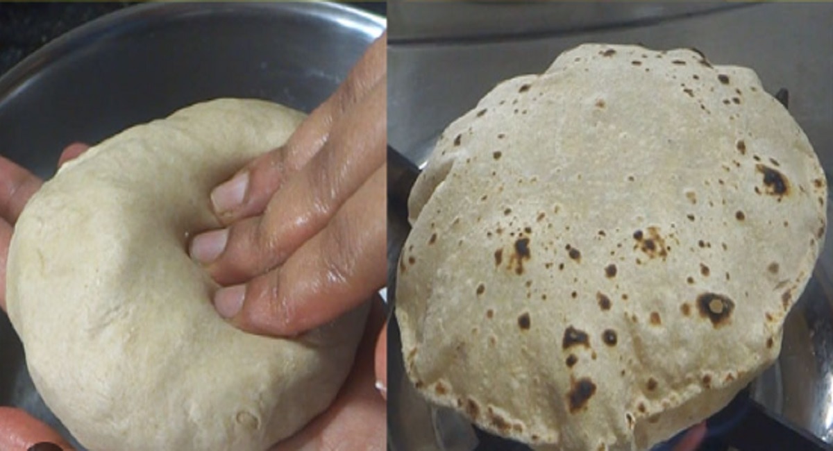 chapati cooking hacks : चपातीसाठी पीठ मळायला कंटाळा येतो? 2 मिनिटात हातही न लावता पिठाचा गोळा होईल तयार 
