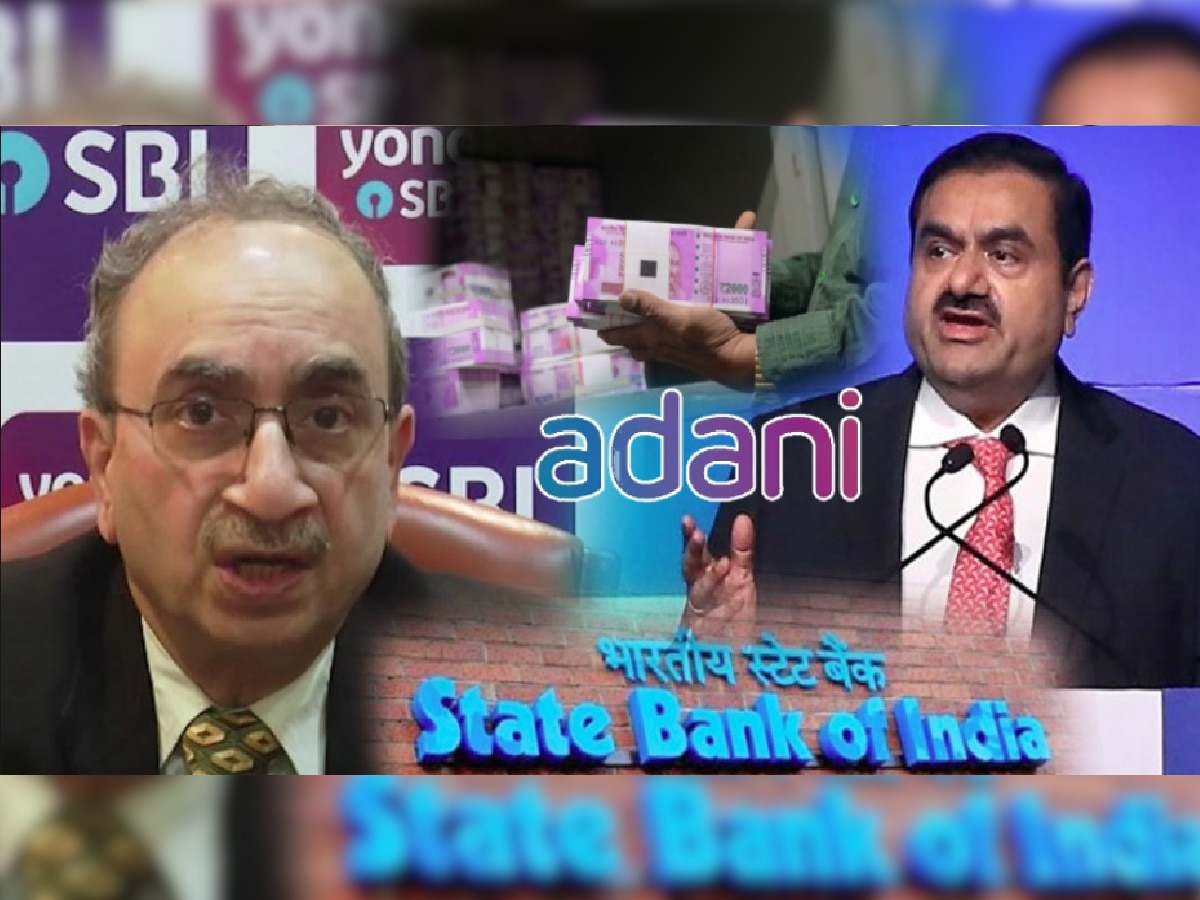 Adani Group ला SBI ने दिलं 27000 कोटींचं कर्ज; SBI चे चेअरमन म्हणाले, "अदानी ग्रुपला कर्ज देताना..." title=