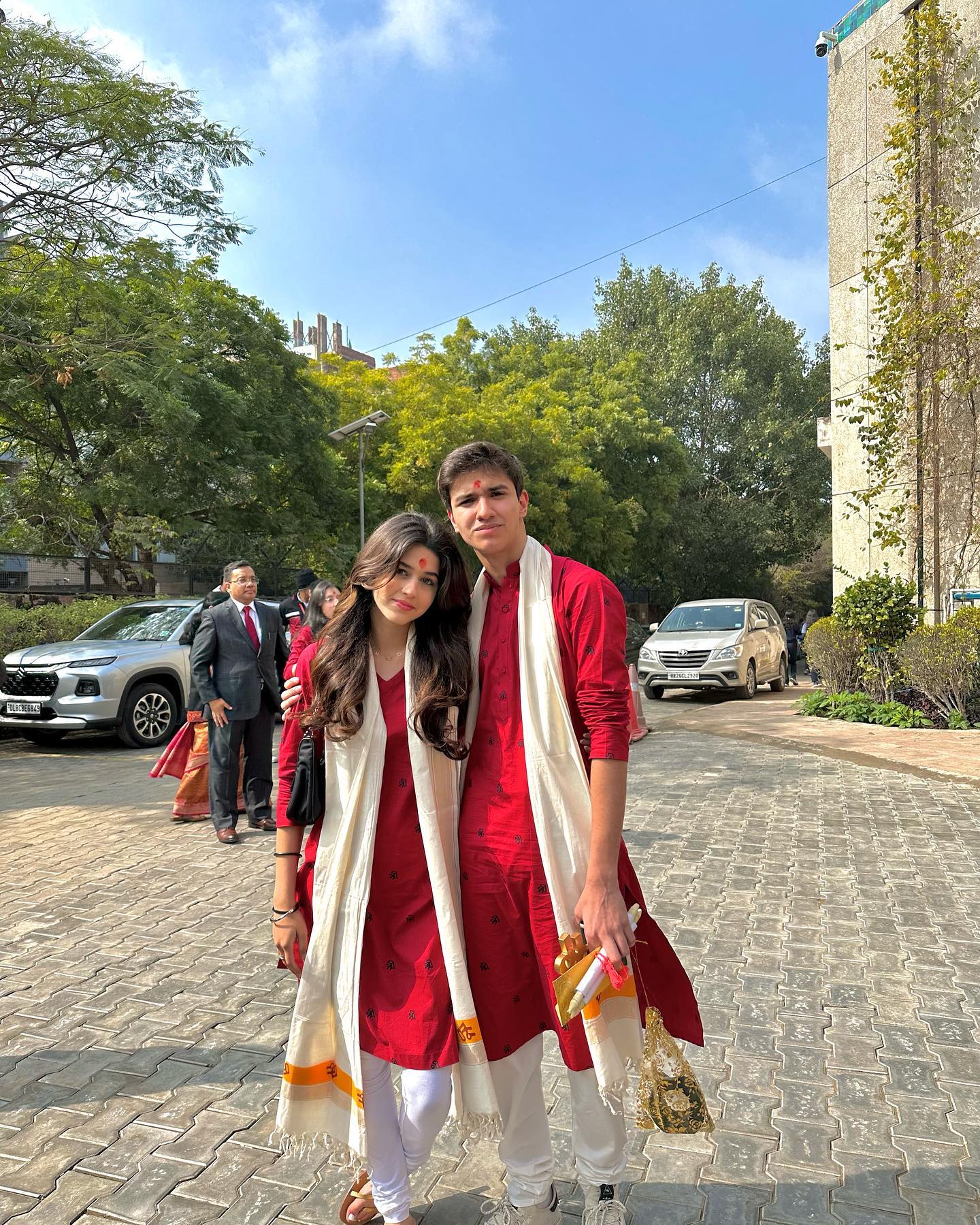 Dimple Kapadia Grand Daughter Naomika Saran Graduation Photos suhana khan nysa devgn navya naveli nanda