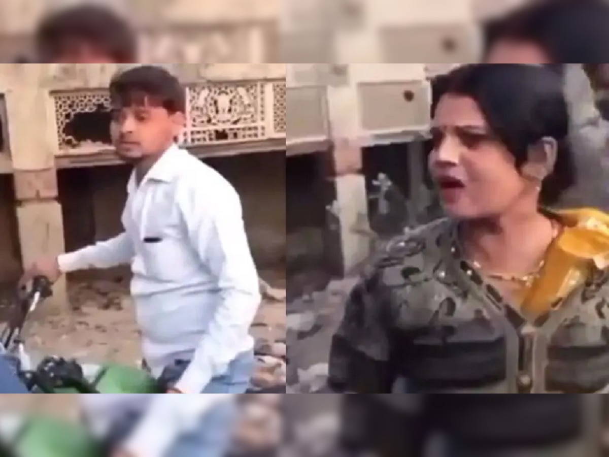 तरुणाने आंटीला प्रपोज केलं अन् मग...Video Viral  title=