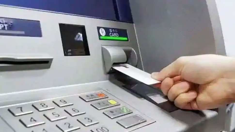 safe ATM Transaction keep eye on the light of machine