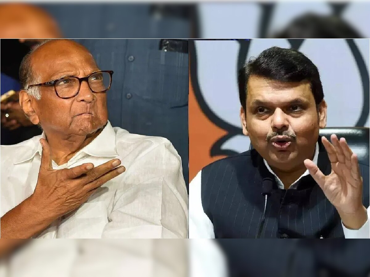 Sharad Pawar :  देवेंद्र फडणवीस यांच्या गौप्यस्फोटानंतर शरद पवार यांचा खुलासा; पहाटेचा शपथविधी 3 वर्षानंतर पुन्हा चर्चेत title=