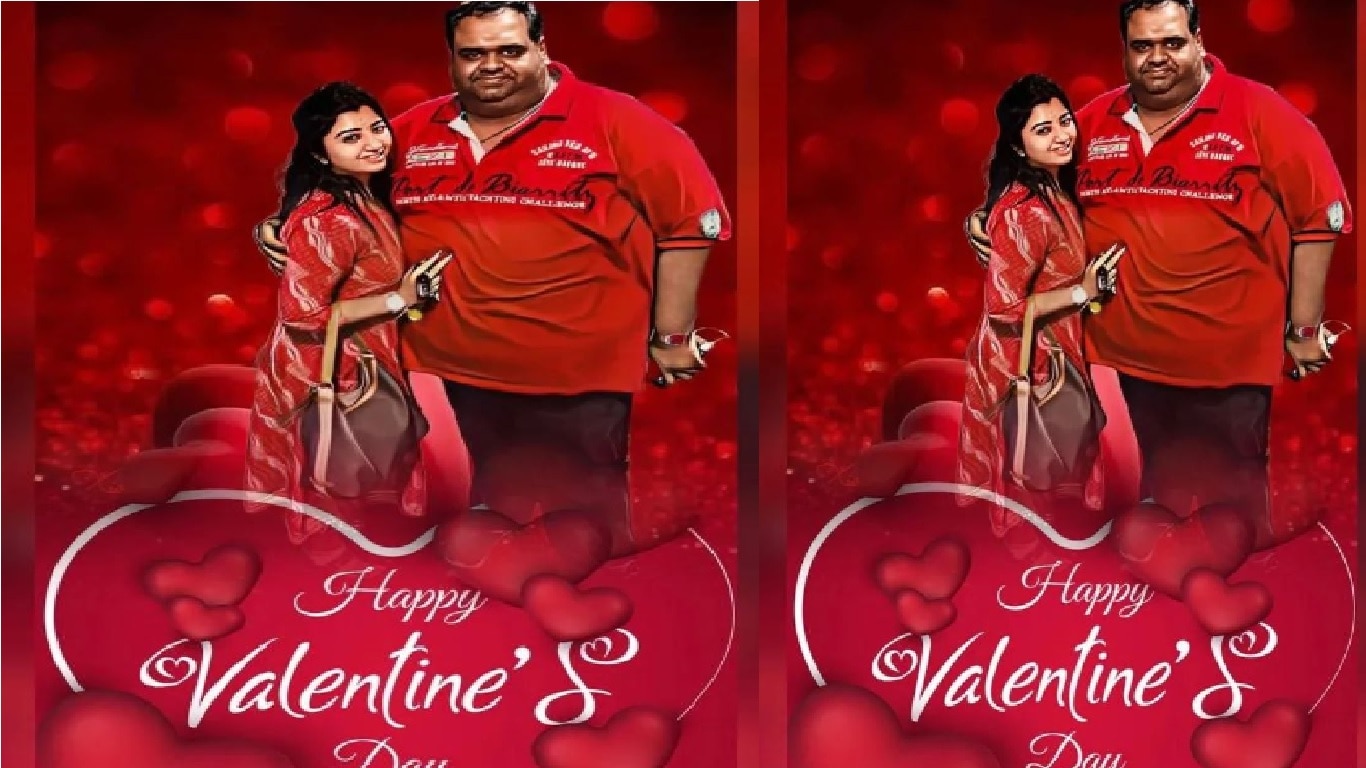 Mahalaxmi and Ravindra Chandrashekhar 1st Valentine Day 2023 Photos