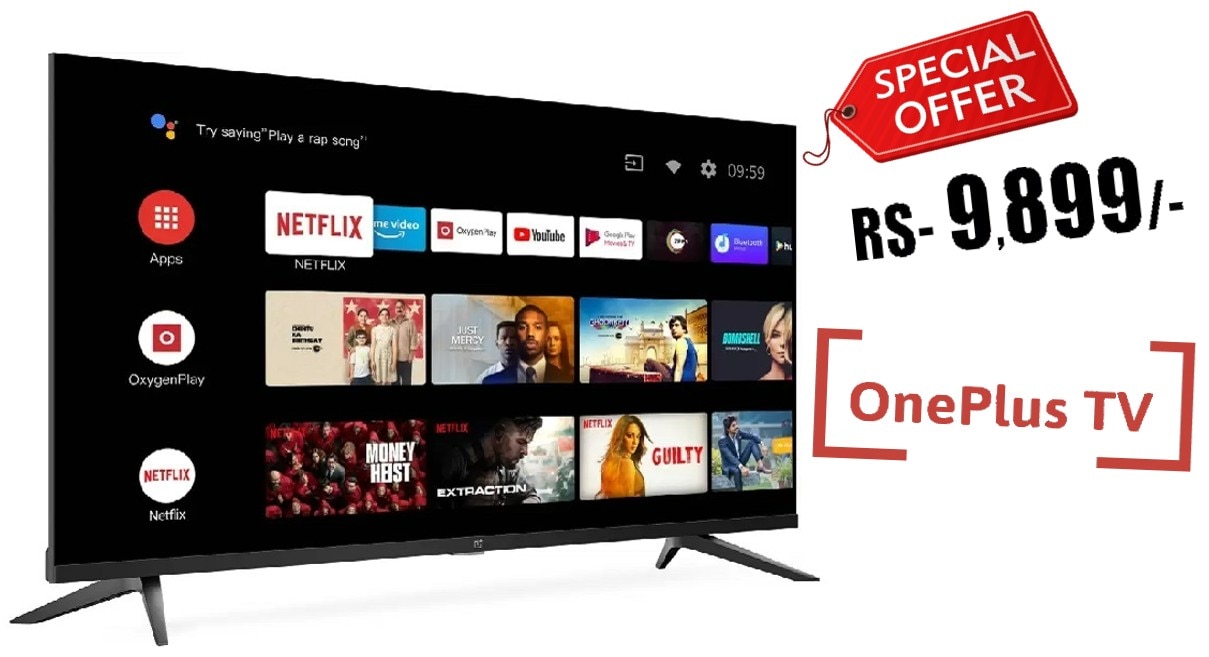 oneplus y1 40 inch smart tv worth mrp 27999 buy cheapest price rs 9899 in flipkart sale