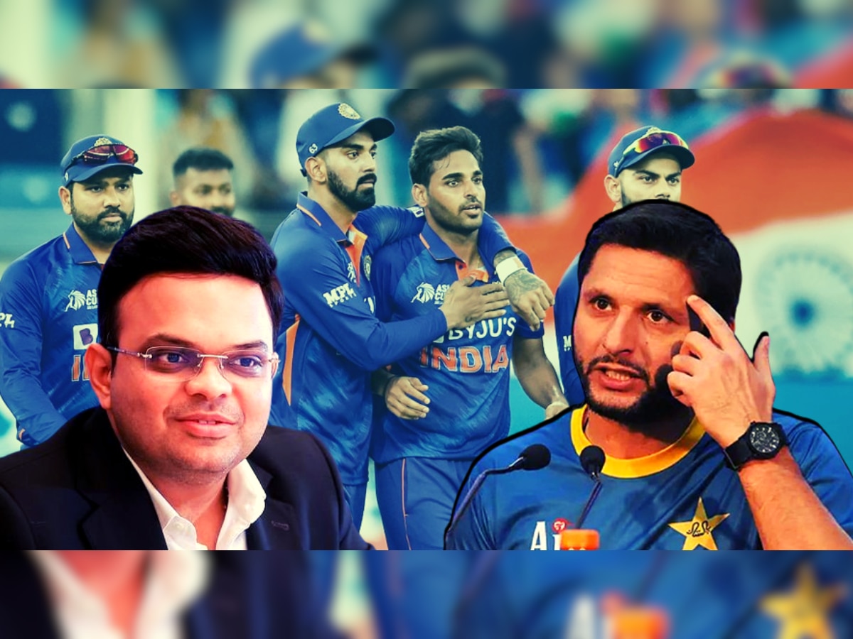 IND vs PAK: 'भारत डोळे दाखवत असेल तर...', BCCI वर बोलताना Shahid Afridi ला झाली उपरती! title=