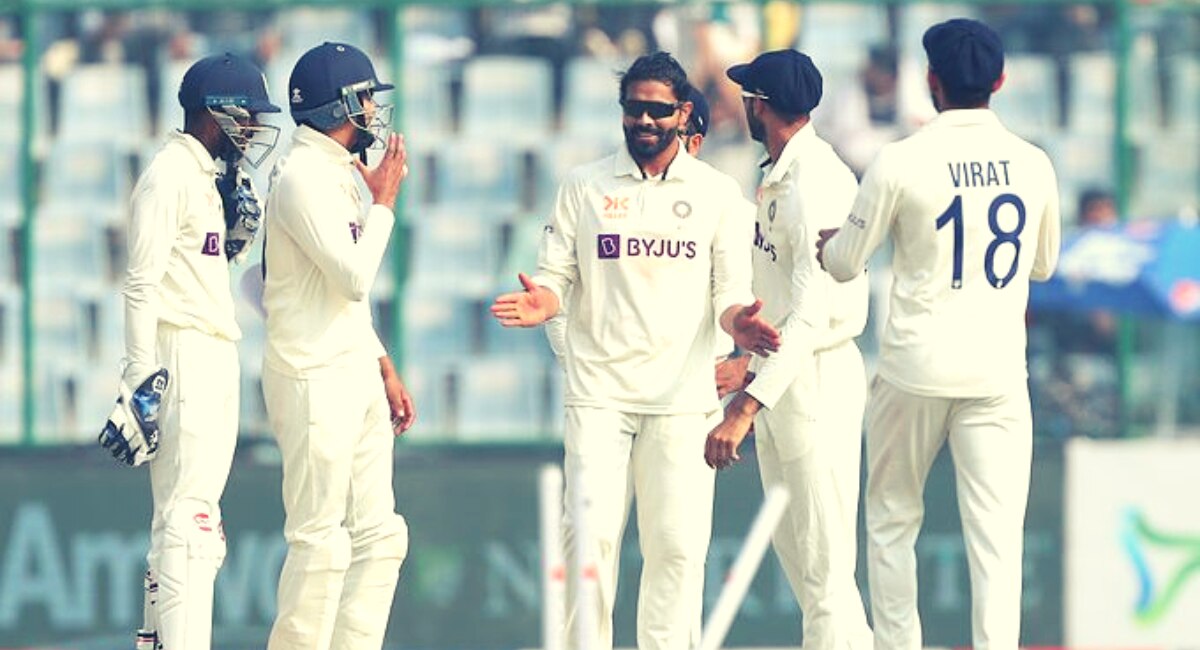 IND vs AUS 2nd Test भारताने केली दिल्ली 'सर', जडेजा च्या फिरकीसमोर