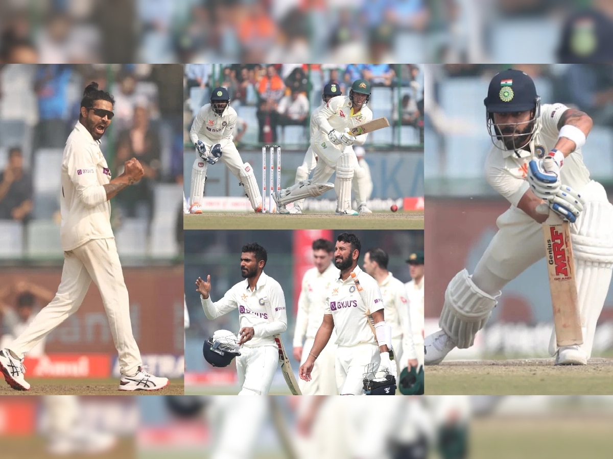 IND vs AUS: जडेजा आणि पुजाराने रचला इतिहास; दुसऱ्या टेस्ट सामन्यात तब्बल 17 रेकॉर्ड्सची नोंद title=
