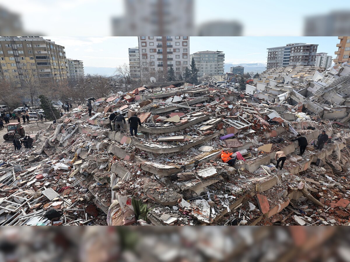 Turkey Earthquake: तुर्कीत पुन्हा भूकंप; मृतांची संख्या चिंतेत टाकणारी  title=