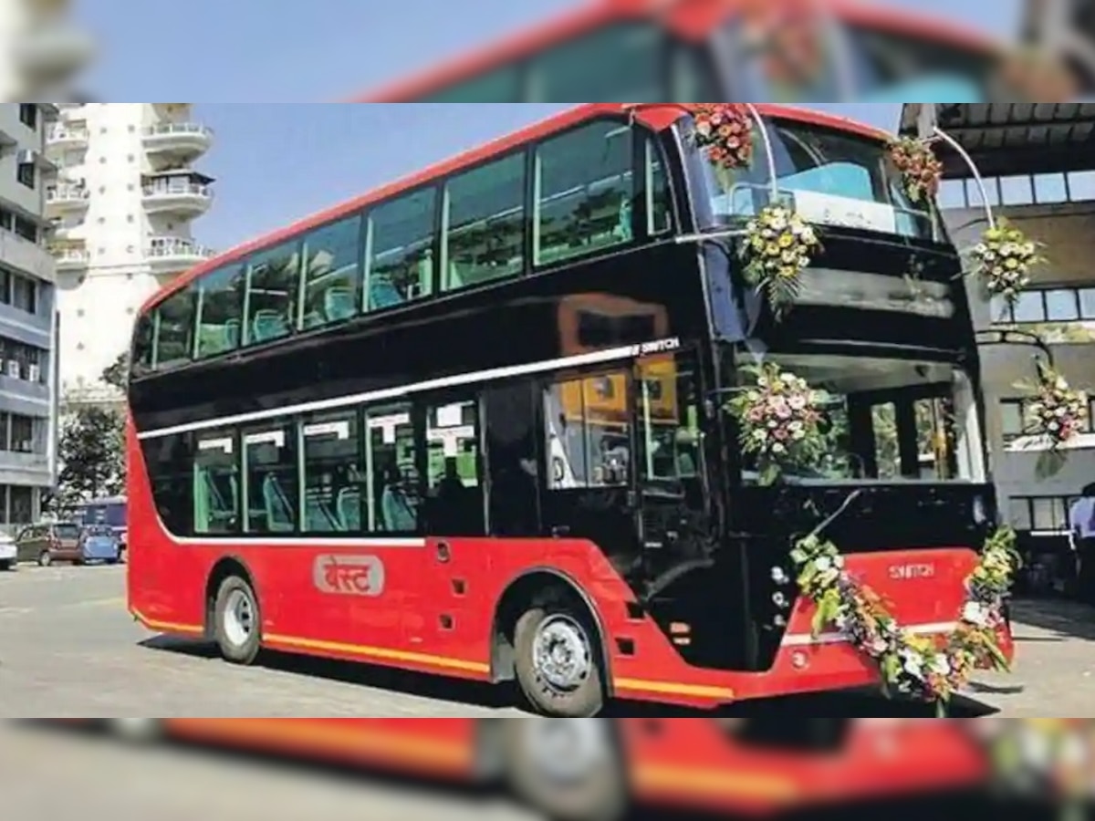 Mumbai AC Double Decker Bus : एसी डबलडेकर बसला मुंबईकरांचा तुफान प्रतिसाद title=