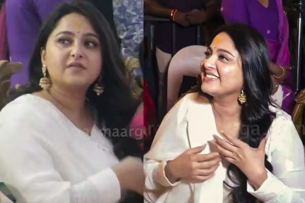 Bahubali fame devsena aka Anushka shetty latest photos fit to fat goes viral 