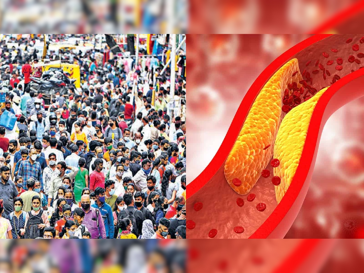 Mumbai : तुमचंही कोलेस्ट्रॉल वाढलंय? 5 पैकी एका व्यक्तीला Cholesterol ची समस्या title=
