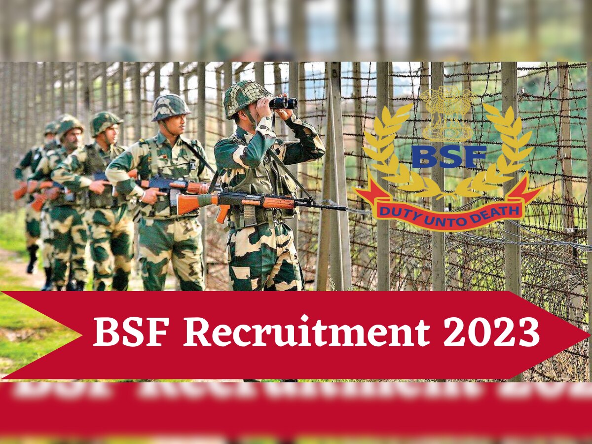 BSF Recruitment 2023: बीएसएफमध्ये 'या' पदासाठी बंपर भरती; 69,000 पर्यंत मिळेल पगार! title=