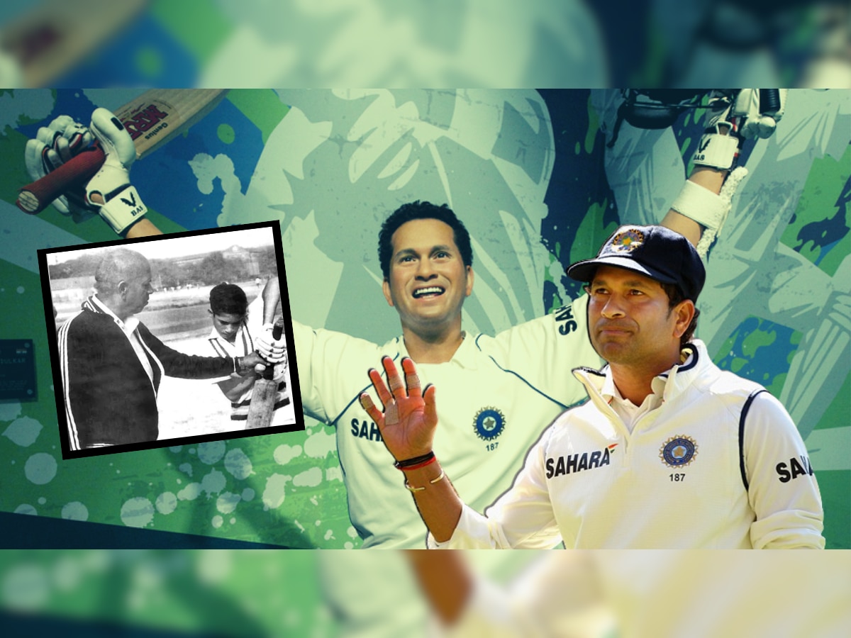 Sachin Tendulkar Statue: स्वत:च्या पुतळ्याविषयी बोलताना सचिनला आठवले आचरेकर सर, भावूक होत म्हणाला... title=