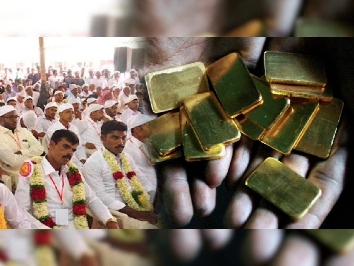 Mass Wedding: 'या' गावात एकाचवेळी 400 जोडपी अडकली लग्नबंधनात; प्रत्येक कपलला मिळालं इतकं सोनं title=